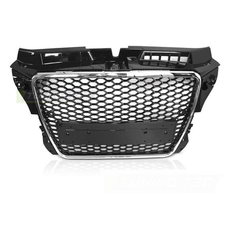 Griglia Sport Nero Cromato Pdc per Audi A3 8P (2008-2012) - Griglia Anteriore
