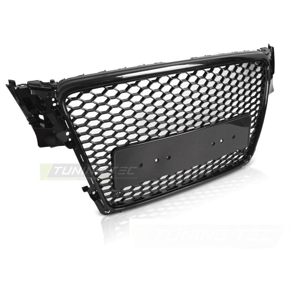 Griglia Sport Nero Lucido Pdc per Audi A4 B8 (2008-2011) con PDC