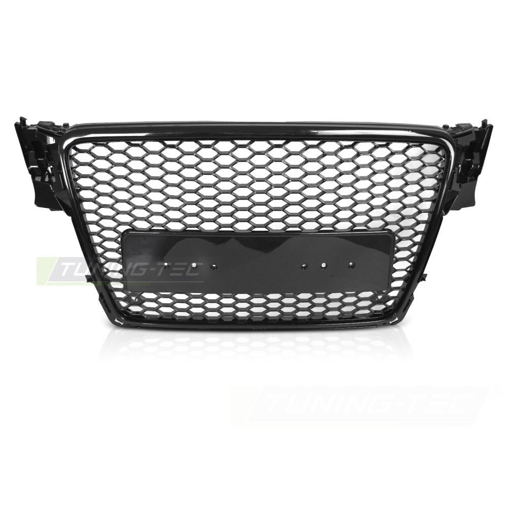 Griglia Sport Nero Lucido Pdc per Audi A4 B8 (2008-2011) con PDC