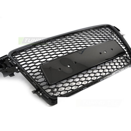 Griglia Sport Nero Lucido Pdc per Audi A4 B8 (2008-2011) con PDC
