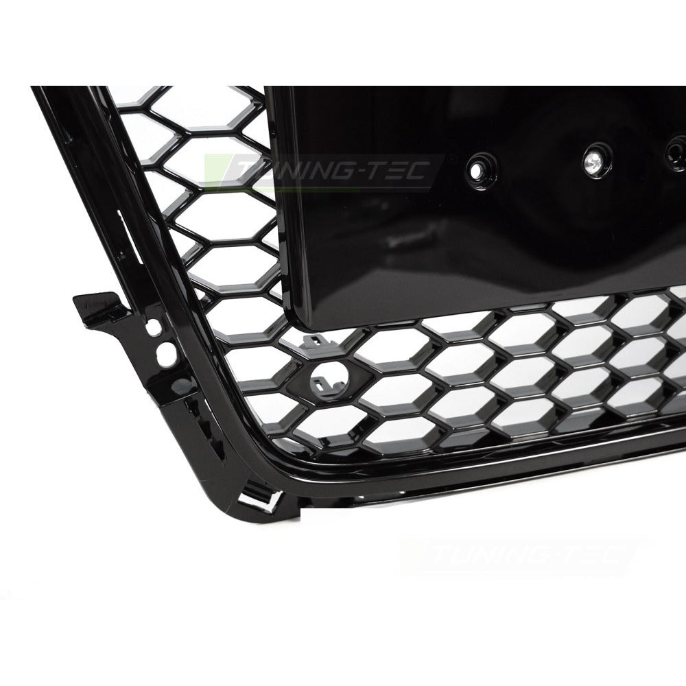 Griglia Sport Nero Lucido Pdc per Audi A4 B8 (2008-2011) con PDC