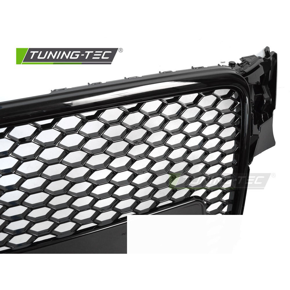 Griglia Sport Nero Lucido Pdc per Audi A4 B8 (2008-2011) con PDC