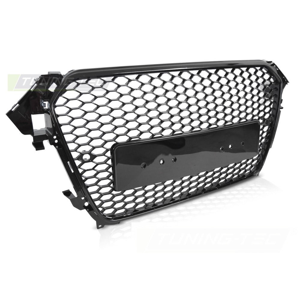 Griglia Sport Nero Lucido Pdc per Audi A4 B8 (2012-2015) con PDC