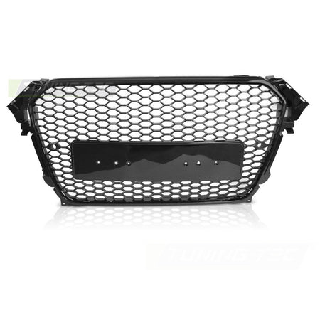 Griglia Sport Nero Lucido Pdc per Audi A4 B8 (2012-2015) con PDC