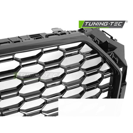 Griglia Sport Nero Lucido Pdc per Audi A4 B9 (2015-2019) con PDC