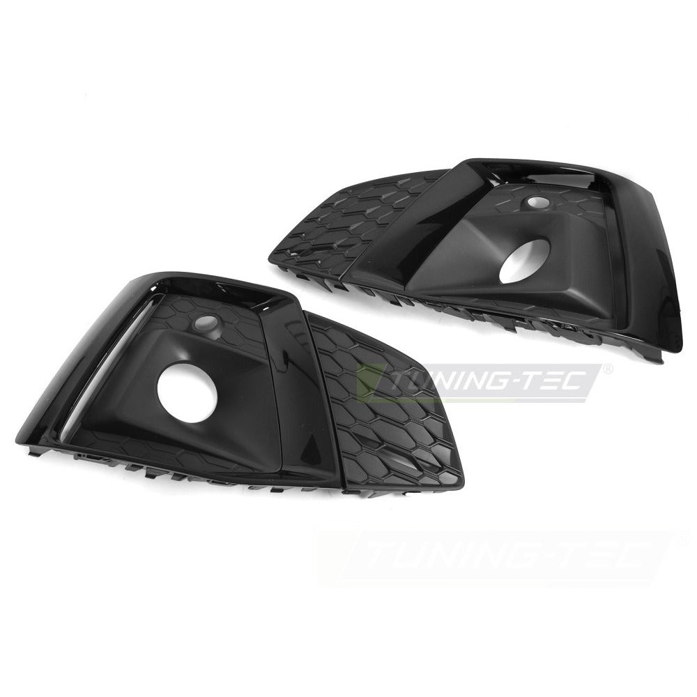 Fendinebbia Copertura Nero Lucido per Audi A5 F5 (anni 2019-2023)