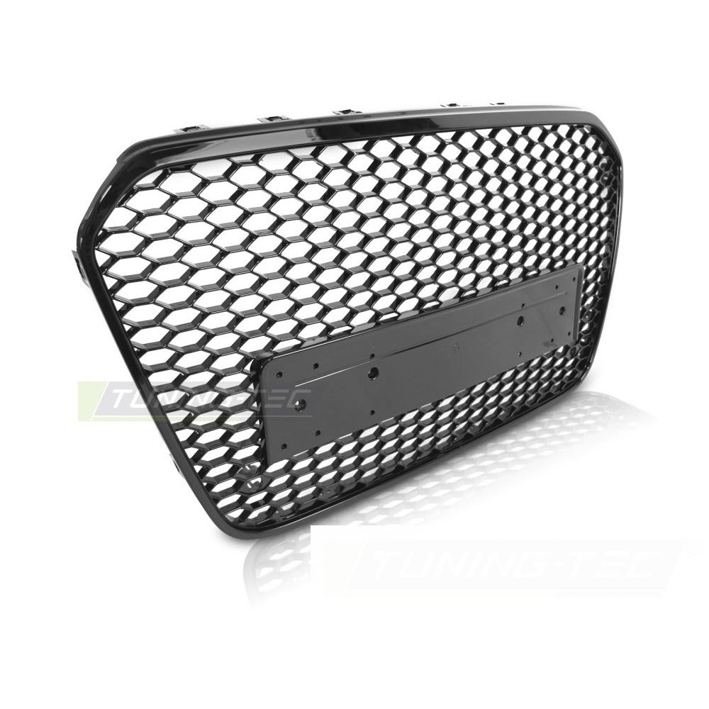 Griglia Sport Nero Lucido Pdc per Audi A6 C7 (2011-2014) con PDC