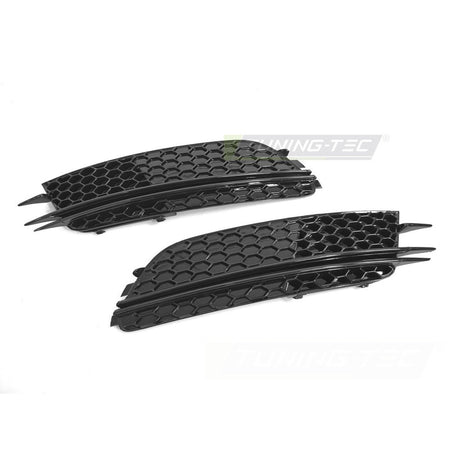 Fendinebbia Copertura Nero Lucido per Audi A6 C7 (2011-2014) Anteriore