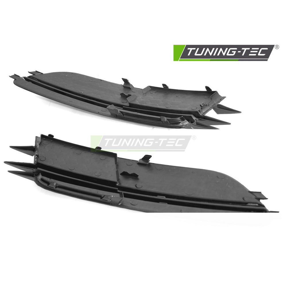 Fendinebbia Copertura Nero Lucido per Audi A6 C7 (2011-2014) Anteriore