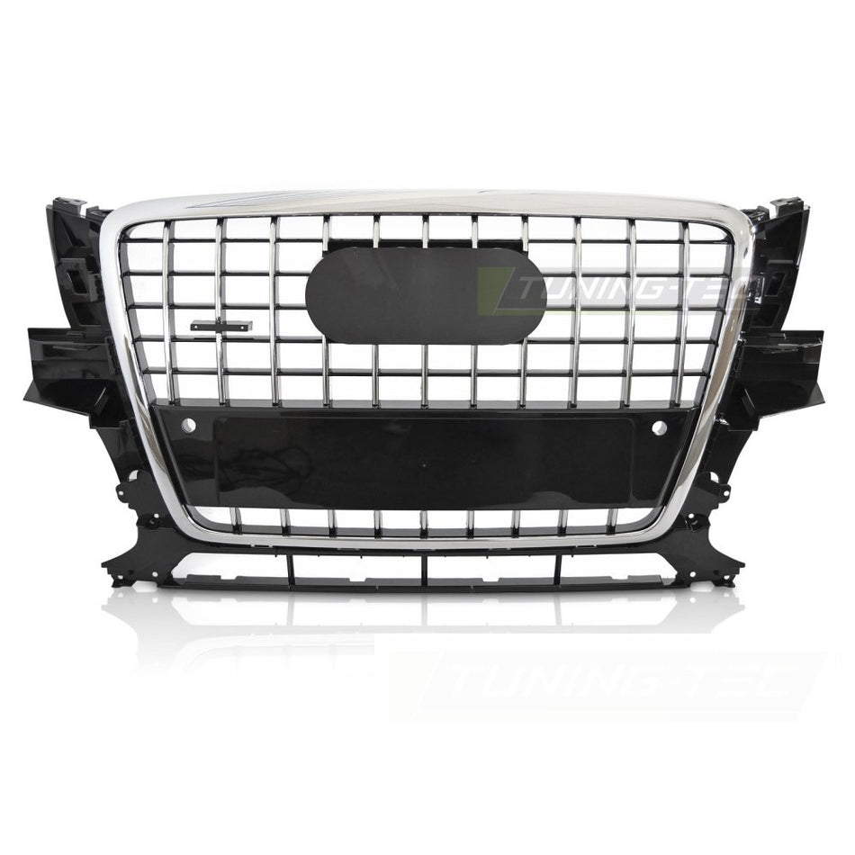 Griglia Sport S Style Nero Cromato Pdc per Audi Q5 8R (2008-2012)