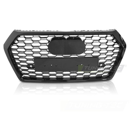Griglia Sport Style Nero Lucido Pdc per Audi Q5 FY (2016-2020) con PDC