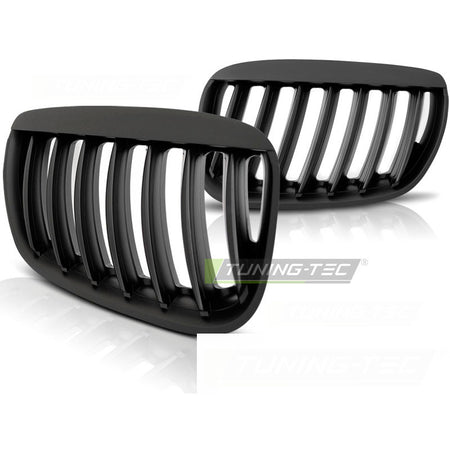 Griglia Nero Opaco per BMW X5 E53 (anni 2004-2006) - Griglia Sportiva Nera Opaca