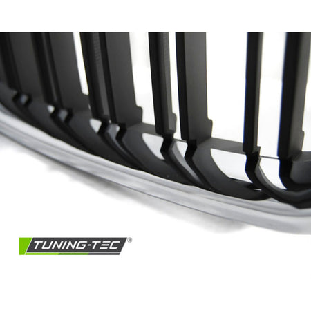 Griglia Cromato Nero Sport Look per BMW Serie 3 F30 (anni 10.11-)