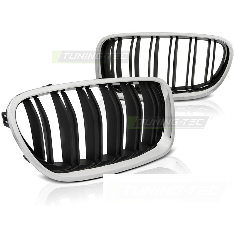 Griglia Cromato Nero Sport Look per BMW Serie 5 F10 (2010-2016)