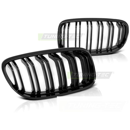 Griglia Nero Lucido Doppio Bar Sport Look per BMW Serie 3 E90/E91 (09-)