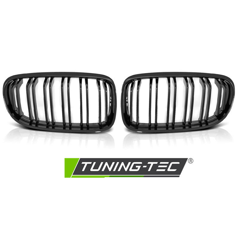 Griglia Nero Lucido Doppio Bar Sport Look per BMW Serie 3 E90/E91 (09-)