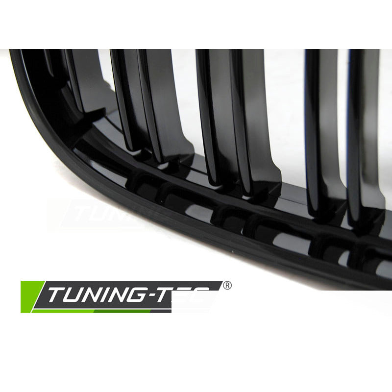 Griglia Nero Lucido Doppio Bar Sport Look per BMW Serie 3 E90/E91 (09-)