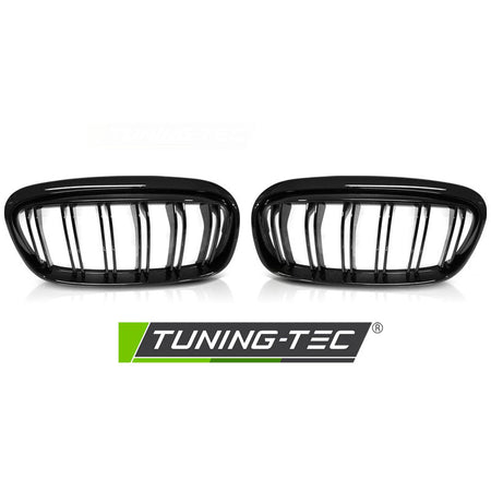 Griglia Nero Lucido Doppio Bar per BMW F45/F46 (2014-2018) - Sportiva