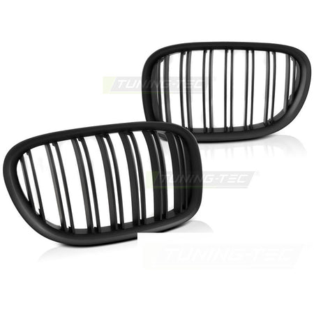 Griglia Nero Opaco Doppio Bar per BMW F01 (2009-2015) - Griglia Sportiva