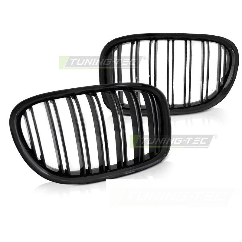 Griglia Nero Lucido Doppio Bar per BMW F01 (09-15)