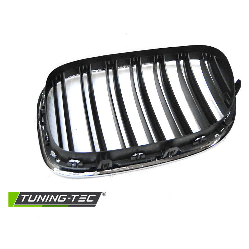 Griglia Cromato Nero Doppio Bar per BMW F01 (2009-2015) - Griglia Sportiva