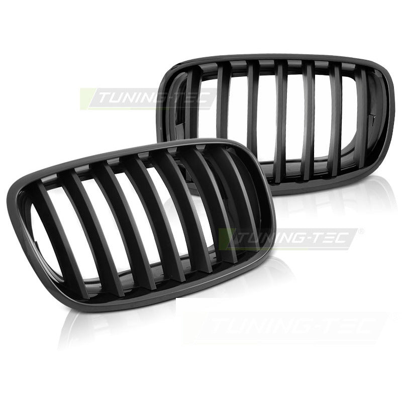 Griglia Lucido Nero Opaco per BMW X5 E70 (08-), Griglia Anteriore Sportiva