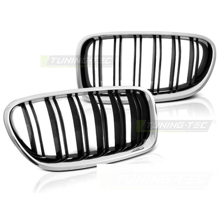 Griglia Cromato Nero Lucido Sport Look per BMW Serie 5 F10 (2010-2016)