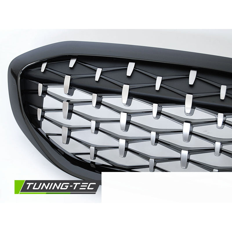 Griglia Diamond Nero Lucido per BMW G20/G21 (2019-2022) - Griglie Sportive