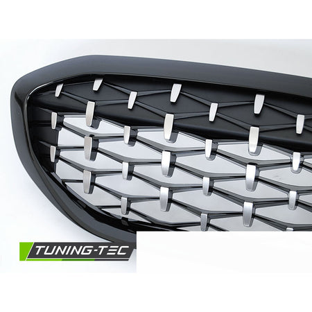 Griglia Diamond Nero Lucido per BMW G20/G21 (2019-2022) - Griglie Sportive