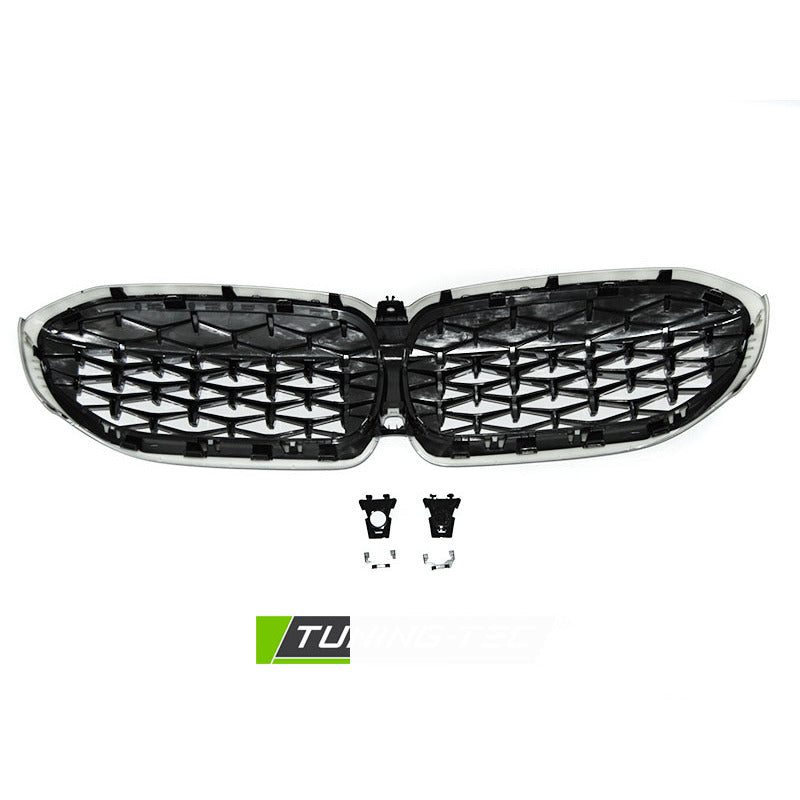 Griglia Diamond Nero Lucido per BMW G20/G21 (2019-2022) - Griglie Sportive