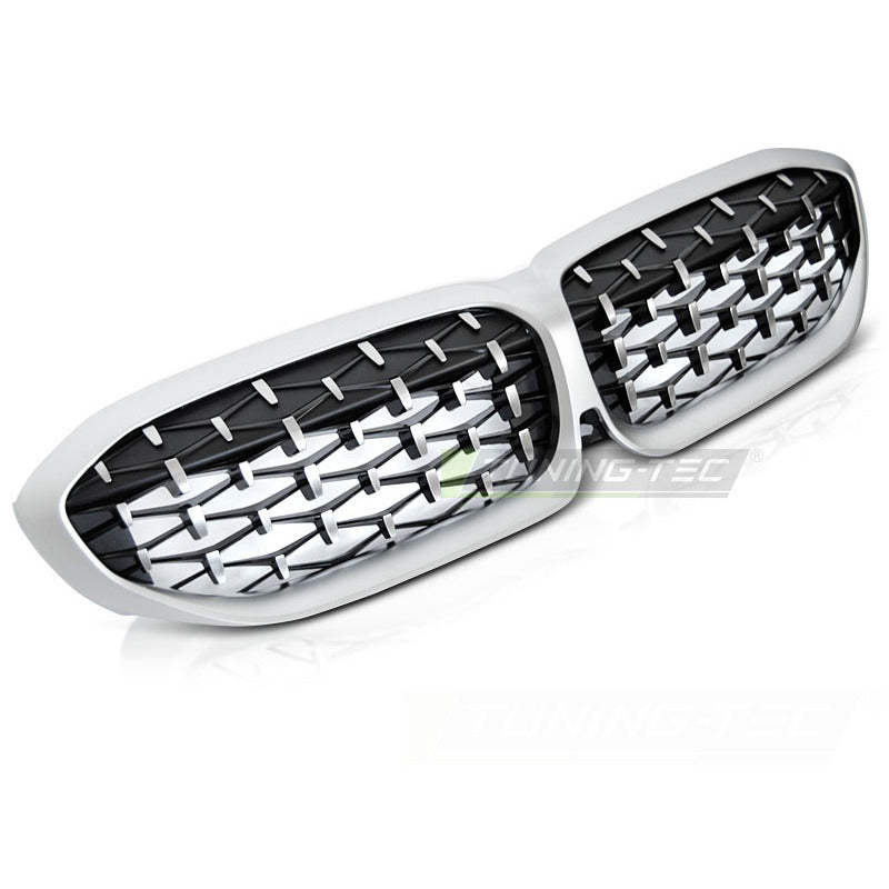 Griglia Diamond Argento per BMW G20/G21 (anni 2019-2022) Griglia Aerazione