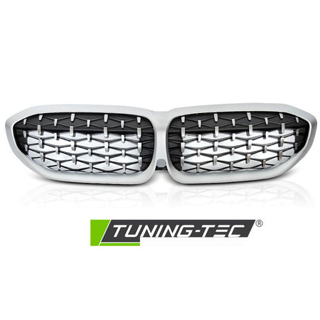 Griglia Diamond Argento per BMW G20/G21 (anni 2019-2022) Griglia Aerazione