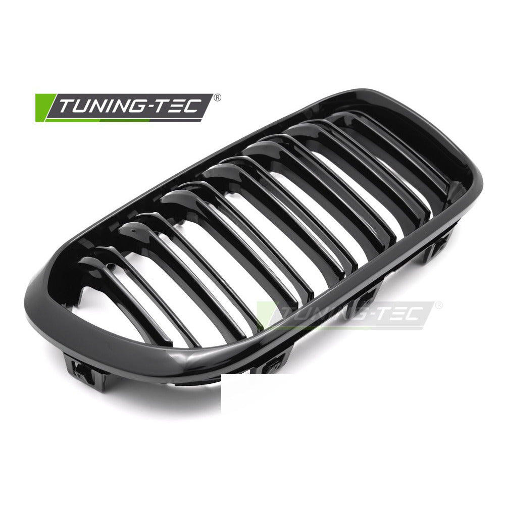 Griglia Sport Nero Lucido Doppio Bar per BMW Serie 1 F20 (2015-2018)