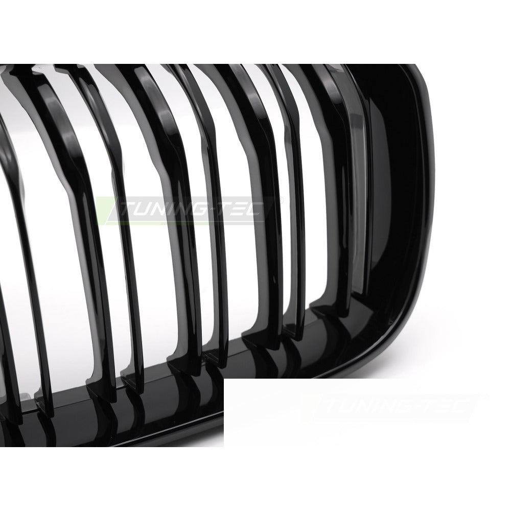 Griglia Sport Nero Lucido Doppio Bar per BMW Serie 1 F20 (2015-2018)