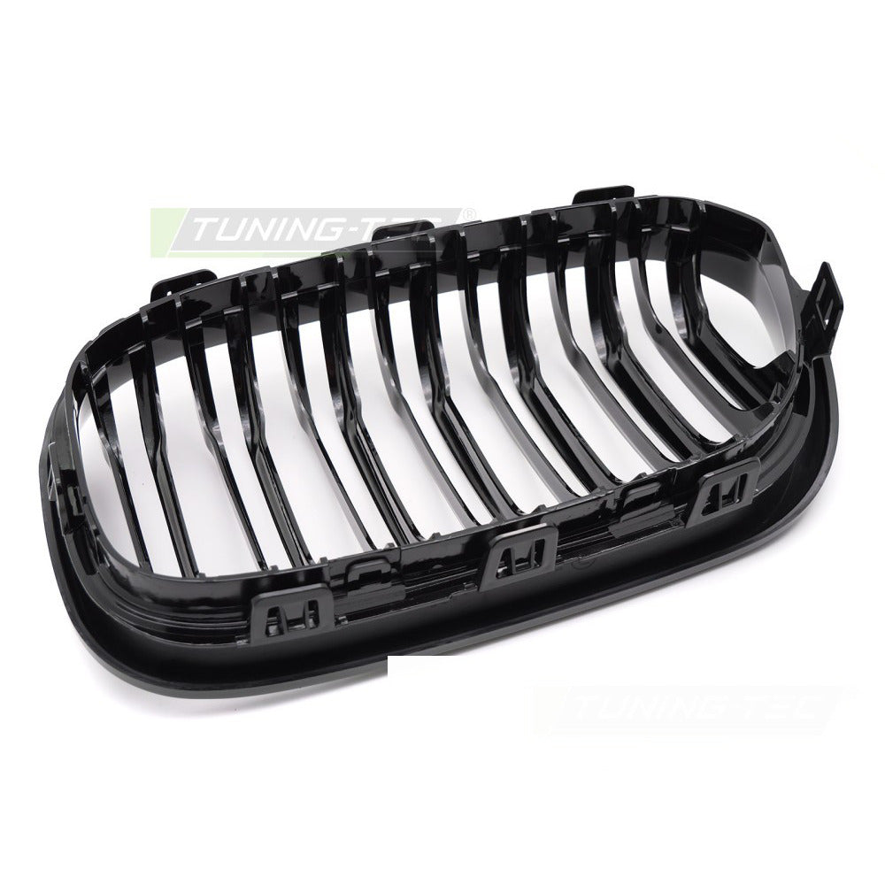 Griglia Sport Nero Lucido Doppio Bar per BMW Serie 1 F20 (2015-2018)