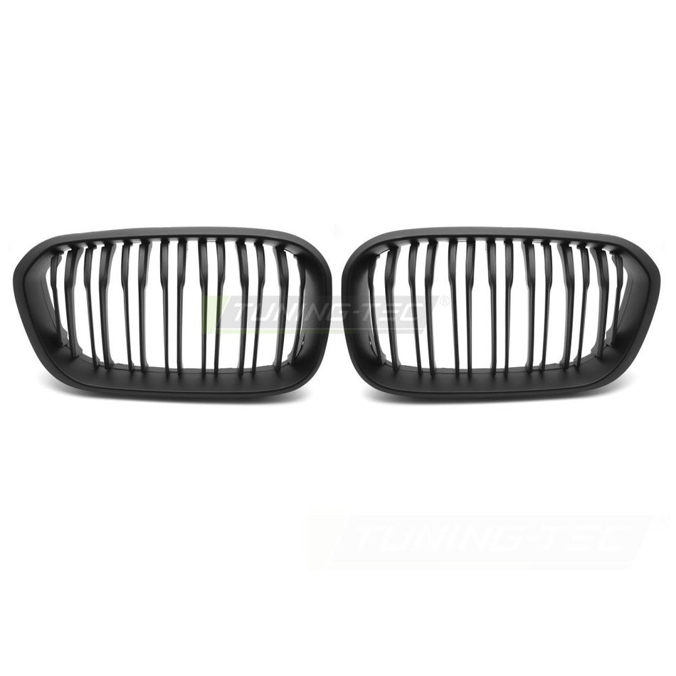 Griglia Sport Nero Opaco Doppio Bar per BMW Serie 1 F20 (anni 15-18)