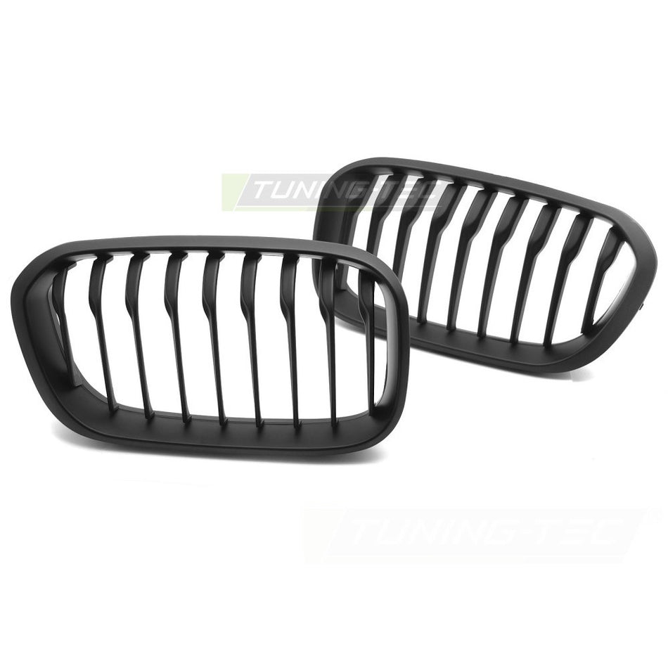 Griglia Nero Opaco per BMW Serie 1 F20 (anni 15-18) - Griglia Sportiva