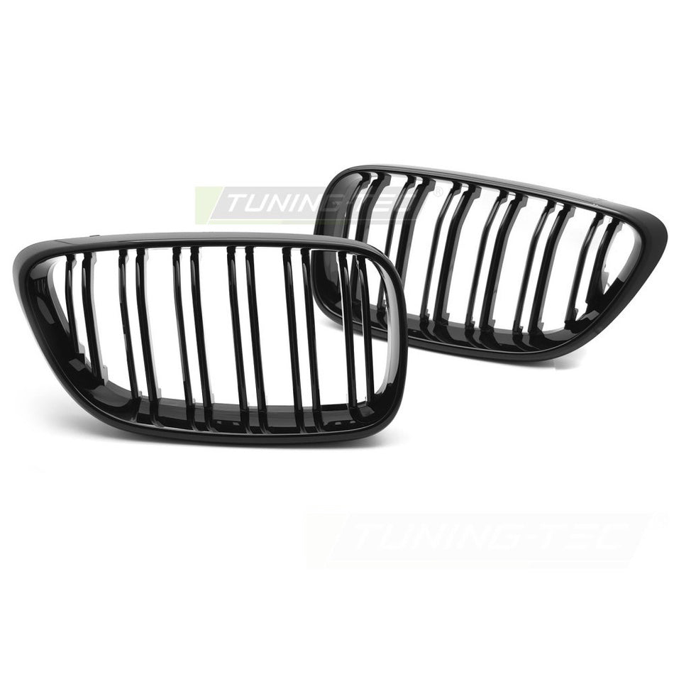 Griglia Sport Nero Lucido Doppio Bar per BMW F22 (anni 2013-2021)