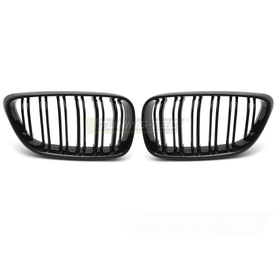 Griglia Sport Nero Lucido Doppio Bar per BMW F22 (anni 2013-2021)