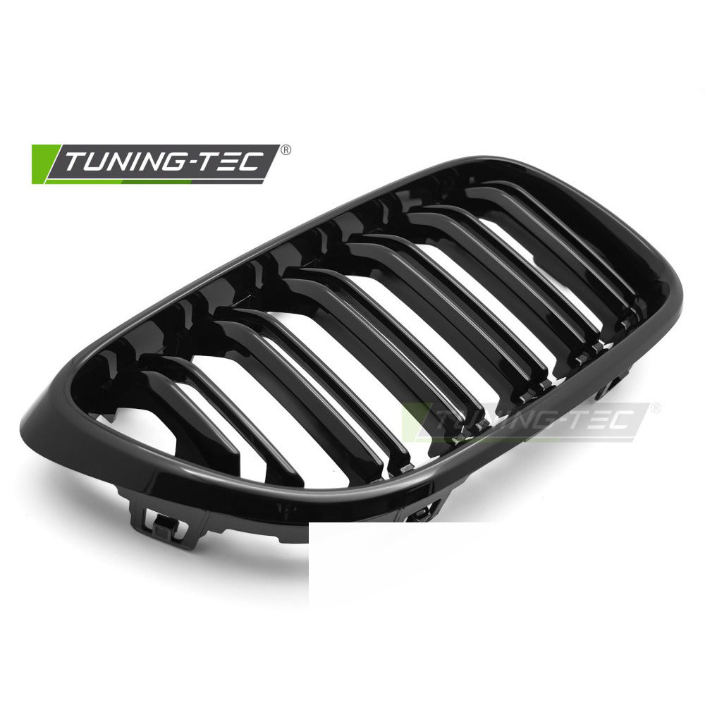Griglia Sport Nero Lucido Doppio Bar per BMW F22 (anni 2013-2021)