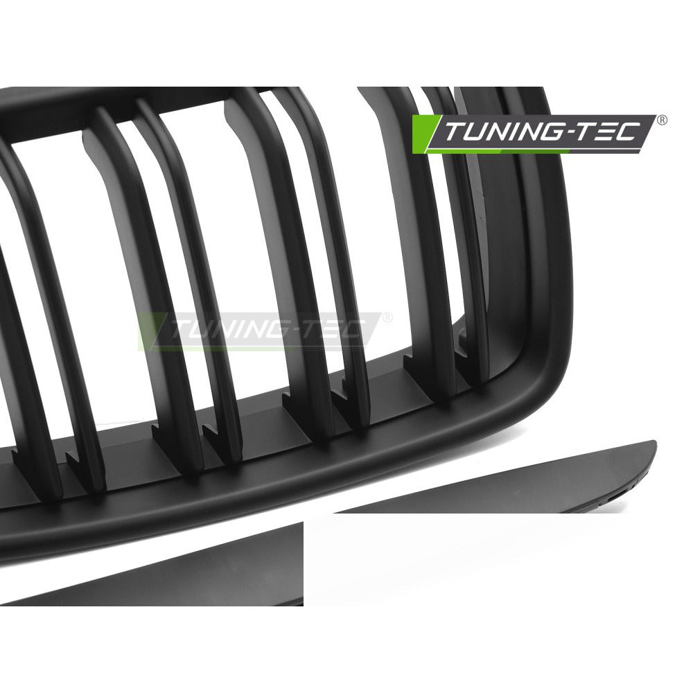 Griglia Sport Nera Opaca Doppia Barra per BMW Serie 3 E90 (05-08)