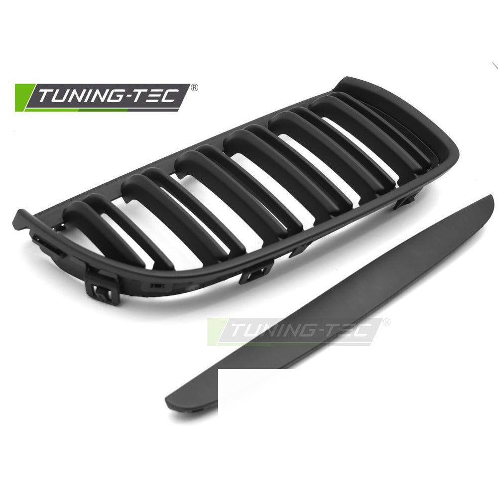 Griglia Sport Nera Opaca Doppia Barra per BMW Serie 3 E90 (05-08)