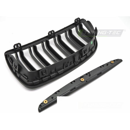 Griglia Sport Nera Opaca Doppia Barra per BMW Serie 3 E90 (05-08)