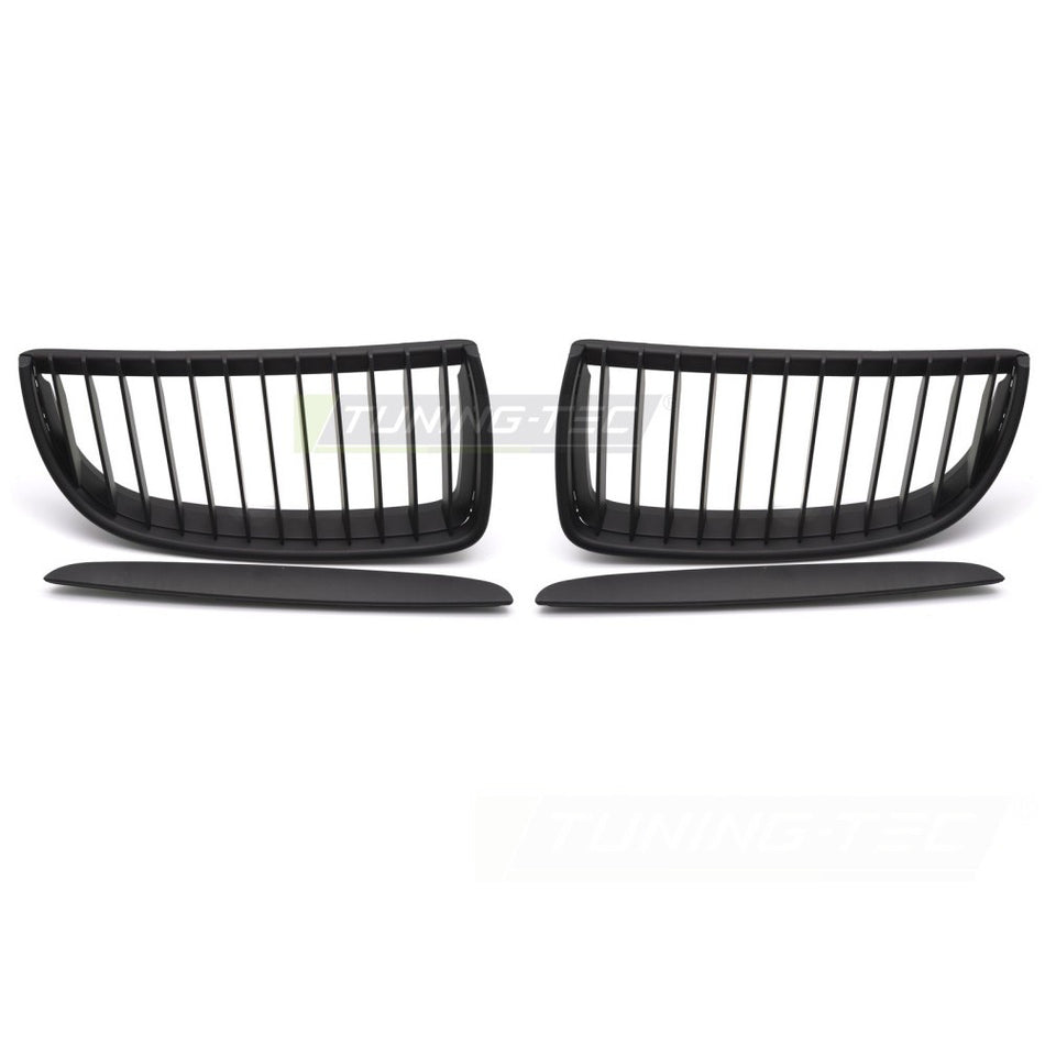 Griglia Nero Opaco per BMW Serie 3 E90 (2005-2008) - Griglia Sportiva Anteriore