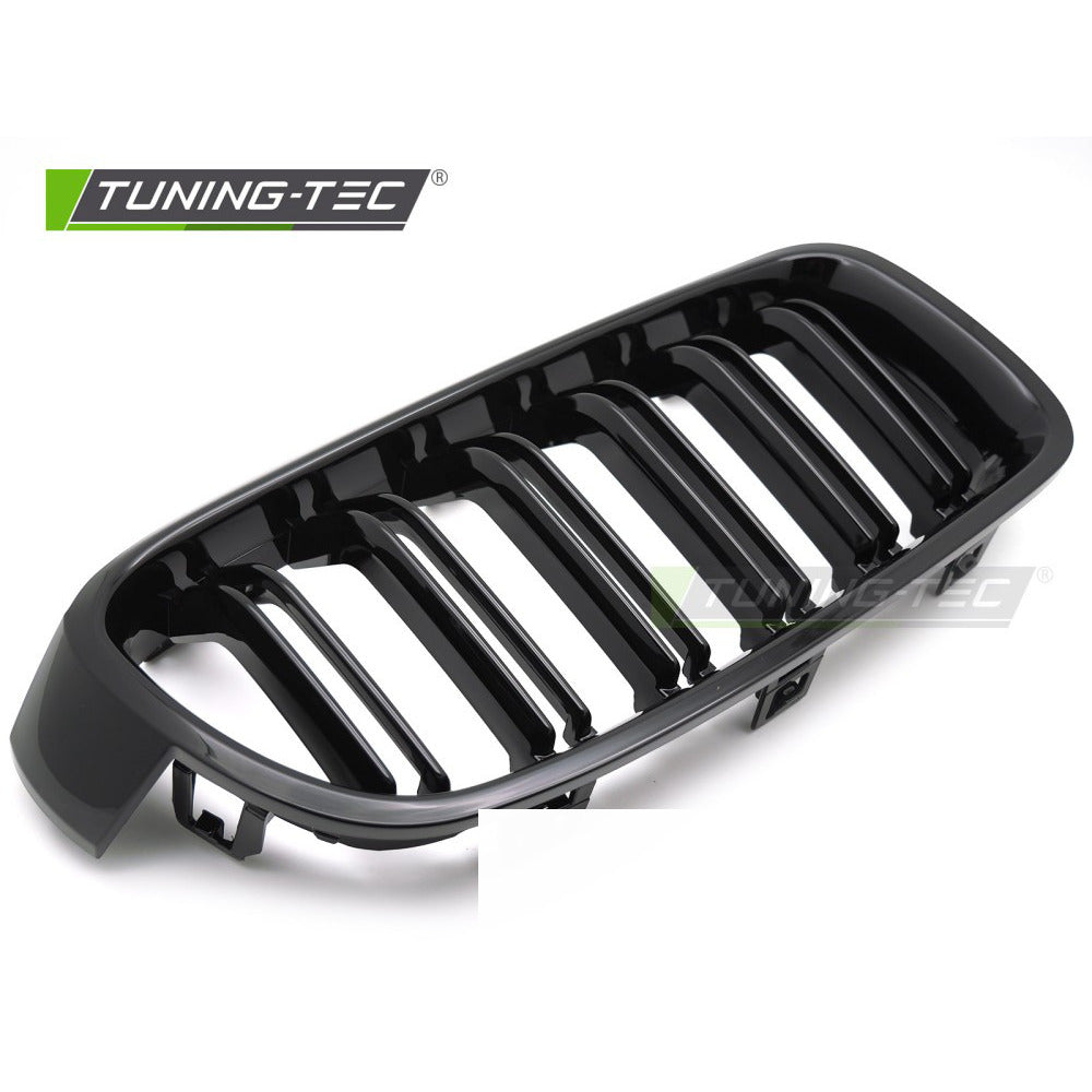 Griglia Sport Nero Lucido Doppio Bar per BMW Serie 3 F30 (11-18)