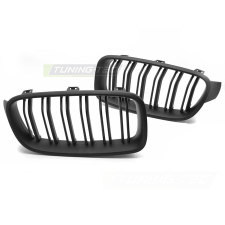 Griglia Sport Nero Opaco Doppio Bar per BMW Serie 3 F30 (11-18) - Aerazione