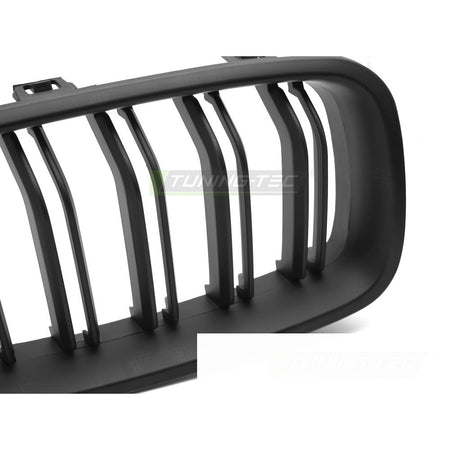 Griglia Sport Nero Opaco Doppio Bar per BMW Serie 3 F30 (11-18) - Aerazione