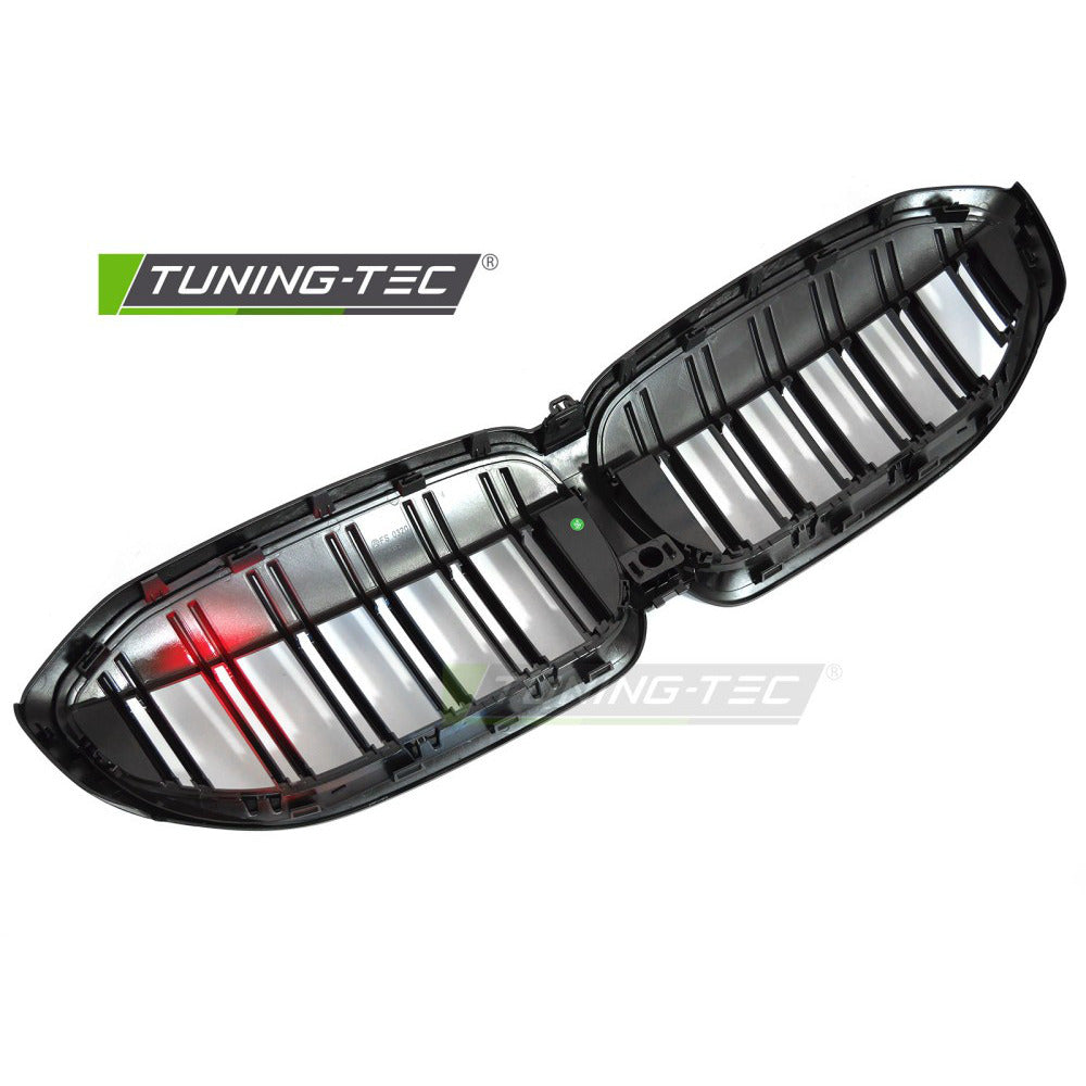 Griglia Sport Nero Lucido Tri-Colour Doppio Bar per BMW Serie 3 G20 (19-22)