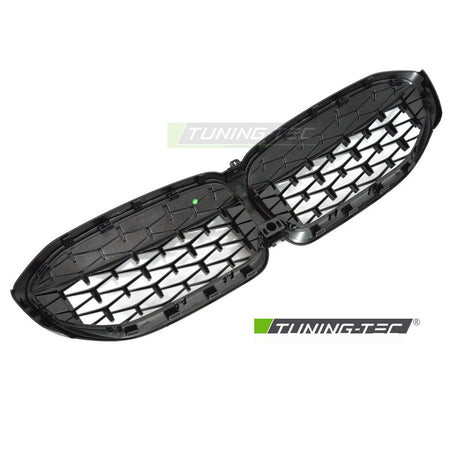 Griglia Diamond Cromato Nero per BMW Serie 3 G20 (2019-2022) - Griglia Sportiva