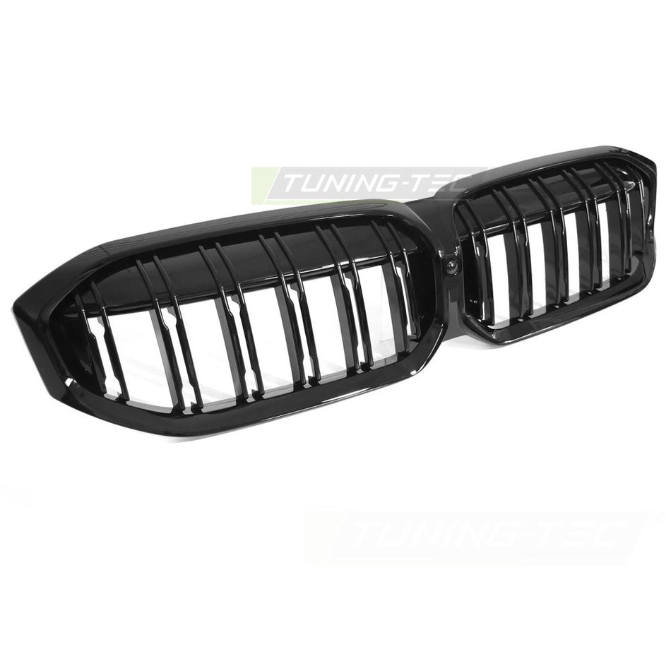 Griglia Sport Nero Lucido Doppio Bar per BMW Serie 3 G20 (2022-2026)
